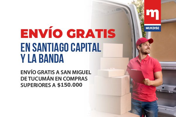 Envío gratis Santiago y La Banda